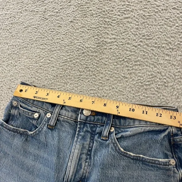 Madewell The Perfect Vintage Wide Leg Jean Womens 26x29 Blue High Rise NR475 - Picture 9 of 15